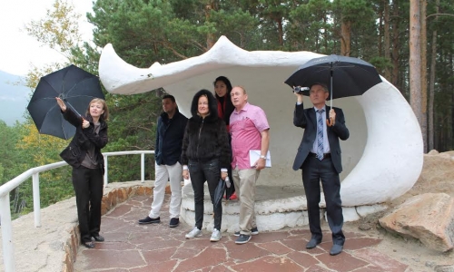 Иностранные журналисты посетили курорт Бурабай