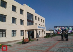 Нурсултан Назарбаев посетил новую школу в Медеуском районе Алматы