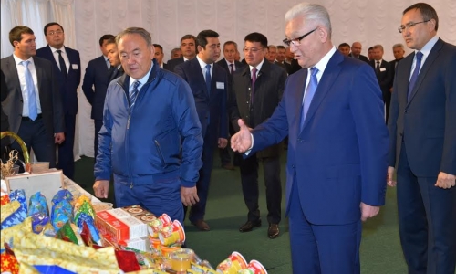 Нурсултан Назарбаев: Северный Казахстан - главная житница страны