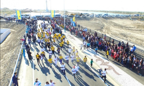 В Кызылорде в День города открыт проспект Независимости