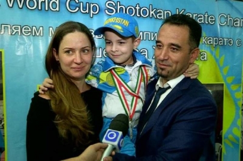 Шестилетний каратист из Шымкента стал чемпионом мира