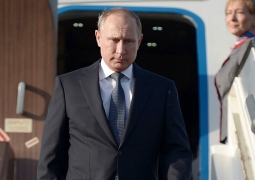 Президент России Владимир Путин прибыл в Астану
