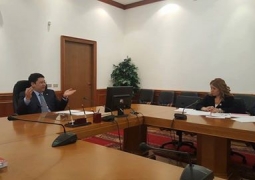 Д.Ергожин встретился с представителями легкой промышленности Казахстана