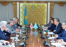 Касым-Жомарт Токаев встретился с британскими парламентариями
