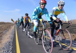 23-километровая велодорожка появилась в зеленом поясе Астаны
