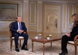 Нурсултан Назарбаев дал интервью телеканалу «CNBC Arabia»
