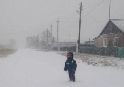 Снежная погода ожидает сегодня казахстанцев 