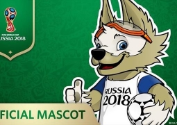 Талисманом ЧМ-2018 по футболу стал Волк