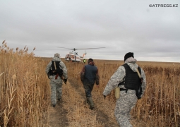 Спецназ на вертолёте устроил погоню за браконьерами в Атырау (Видео)