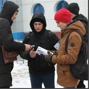 Тысячи памяток раздали в Петропавловске антикоррупционщики