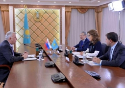Cенатор Дарига Назарбаева приняла Посла Словакии