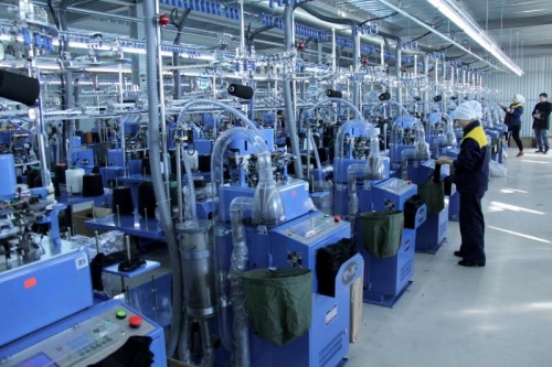 16 миллионов пар носков в год производит чулочно-носочная фабрика ЮКО