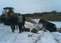 Североказахстанские спасатели помогают водителям