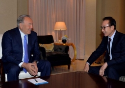 Нурсултан Назарбаев встретился с бывшим президентом Республики Корея