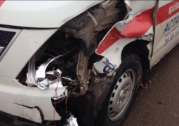ДТП с участием "скорой" и патрульного авто произошло в Астане