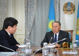 Нурсултан Назарбаев встретился с акимом Алматы