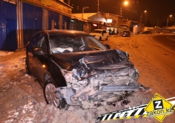 Авария в Алматы: пострадали три человека, нетрезвая виновница угрожала полиции (ВИДЕО)