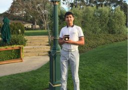 17-летний алматинский гольфист  победил на престижном турнире в Калифорнии