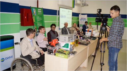 Восемь инвалидов Петропавловска запустили свое дело благодаря спонсорской помощи