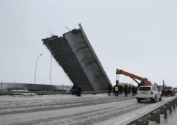 Подрядчик прокомментировал обрушение моста в Усть-Каменогорске (Видео)