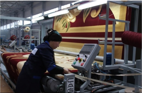 В ЮКО производят ковры, конкурирующие с турецкими и иранскими