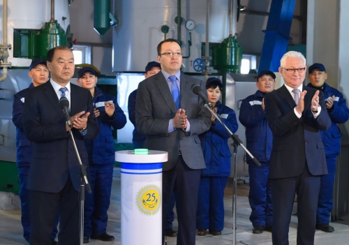 В СКО в ходе телемоста с президентом запустили завод «Тайынша май»