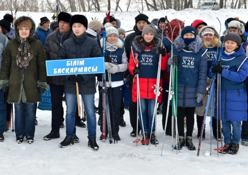 В Петропавловске провели марафон Независимости