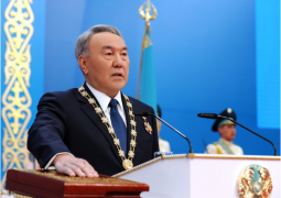Акорда опубликовала видео торжественной присяги Нурсултана Назарбаева в 1991 году (ВИДЕО)