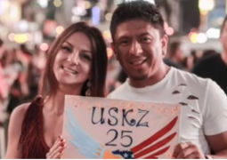 Видеопоздравления казахстанцам шлют американцы