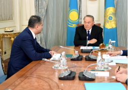 Президент встретился с председателем коллегии Евразийской экономической комиссии