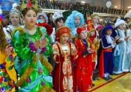 В СКО прошла новогодняя елка от имени Президента Казахстана