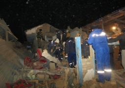 Обрушение дома произошло в Шымкенте, есть жертвы
