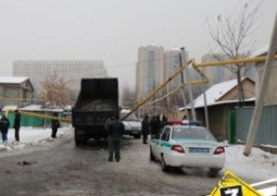 Более 1000 домов остались без газа из-за ДТП в Алматы