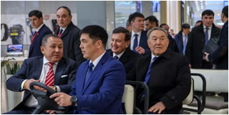 Нурсултан Назарбаев показал узбекскому коллеге достопримечательности Астаны