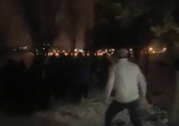 Видео массовой драки фанатов «Кайрата» и «Актобе» появилось в Сети