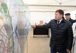В Кызылорде на левом берегу Сырдарьи начато строительство нового города 