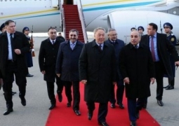 Нурсултан Назарбаев прибыл с официальным визитом в Азербайджан (ВИДЕО)