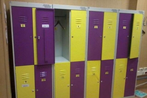 Шкафчики для школьников изготовили в Петропавловске