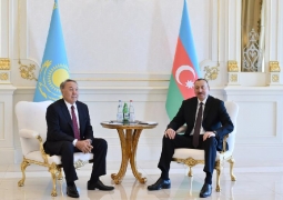 В резиденции «Загульба» прошла встреча президентов Азербайджана и Казахстана 