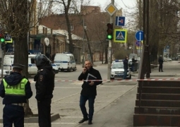 Взрыв произошел возле школы в Ростове-на-Дону