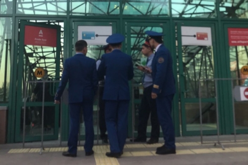 В Алматы эвакуируют людей со всех станций метрополитена 