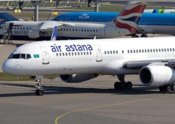 Самолёт Air Astana не может покинуть пекинский аэропорт