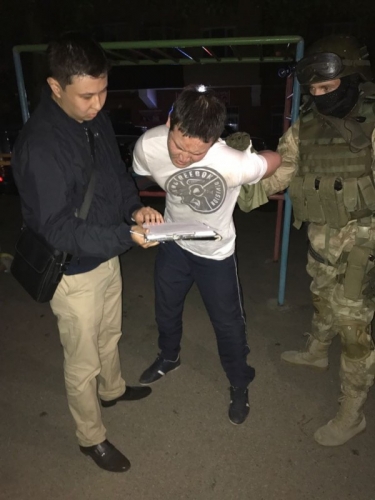 КНБ обнародовал кадры спецоперации в Алматы