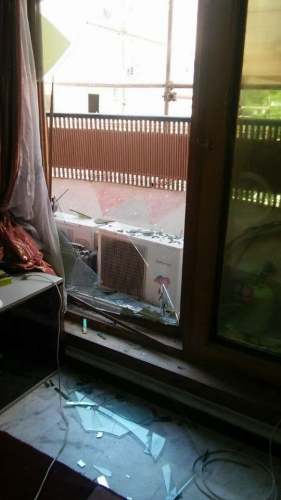 Появились фото пострадавшего посольства Казахстана в Кабуле