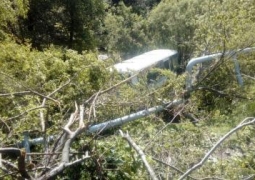 Пассажирский автобус упал с моста в горах Алматы