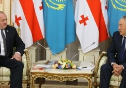 Нурсултан Назарбаев встретился с президентом Грузии