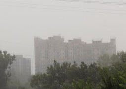 Сегодня в Казахстане ожидается ветер, пыльная буря и туман