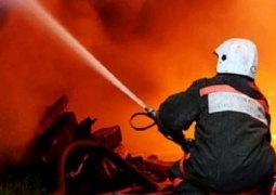 Сильный пожар на курорте Бурабай: сгорел отель (ВИДЕО)