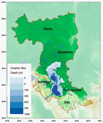 В Казахстане участок каспия с минимальной глубиной высохнет через 75 лет