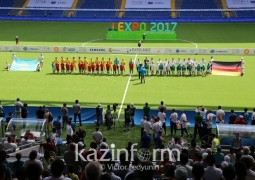 Звездная сборная Казахстана по футболу обыграла Германию 